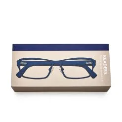 Readers - Læsebriller Rectangular Metal Blue -Optisk butik 77698 3